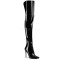 Courtly-3012 - Black Patent  