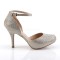 COVET-03 - Nude Glitter Mesh Fabric