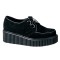 Demonia Creeper-101 - Black Suede