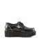 Demonia Creeper-113 - Black Pu-PinStripes