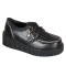 Demonia Creeper-113 - Black Pu-PinStripes
