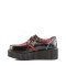 Demonia Creeper-113 - Black Pu-Red Plaid