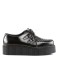 Demonia Creeper-402 - Black Leather