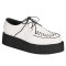 Demonia Creeper-402 - White Leather
