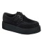 Demonia Creeper-402S - Black Suede