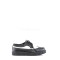Demonia Creeper-608 - Black-White Leather