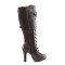 Demonia Crypto-302 - Brown Pu-Microfiber