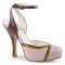 Cutiepie-01 - Lilac Multi Faux Leather  