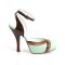 Cutiepie-01 - Mint Multi Faux Leather  