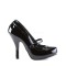 Pinup Couture  Cutiepie-02 - Black Patent