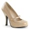 Pinup Couture  CUTIEPIE-02 - Cream Patent