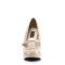 Pinup Couture  CUTIEPIE-02 - Cream Patent