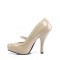 Pinup Couture  CUTIEPIE-02 - Cream Patent
