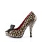 Pinup Couture  Cutiepie-06 - Tan Pu (Cheetah Print)