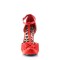 Pinup Couture  Cutiepie-12 - Red Satin SPECIAL - Size 9