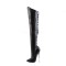 Devious Dagger-3060 - Black Stretch Pu