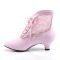 Funtasma Dame-05 - Baby Pink Pu-Lace