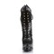 Funtasma Dame-115 - Black Pu-Lace