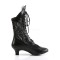 Funtasma Dame-115 - Black Pu-Lace