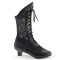 Funtasma Dame-115 - Black Pu-Lace