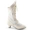 Funtasma Dame-115 - Ivory Pu-Lace