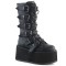 Damned-225 - Black Vegan Leather