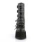 Damned-225 - Black Vegan Leather