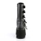 Damned-225 - Black Vegan Leather