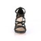 Daphne-42 - Black Shimmering Fabric  