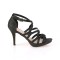 Daphne-42 - Black Shimmering Fabric  