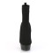 Delight-1002-1 - Black Stretch Knit Fabric Matte  