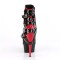 Delight-1012 - Black Red Pat  