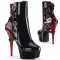 Delight-1012 - Black Red Pat  