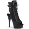Delight-1016-1 - Black Faux Leather Matte - SPECIAL - Size 6