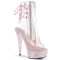 Delight-1018C - Clear Pink Multi Glitter  