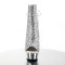 Delight-1018G - Silver Glitter/Silver Chrome