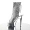 Delight-1018G - Silver Glitter/Silver Chrome