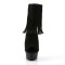 Delight-1019 - Black Suede/Black Matte