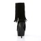 Delight-1019 - Black Suede/Black Matte