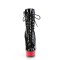 Delight-1020 - Black Patent Red
