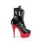Delight-1020 - Black Patent Red