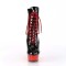 Delight-1020 - Black Pat Red Chrome  