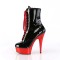 Delight-1020 - Black Pat Red Chrome  