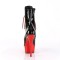Delight-1020 - Black Pat Red Chrome  