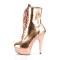 Delight-1020 - Rose Gold Metallic Pu Chrome  