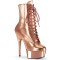 Delight-1020 - Rose Gold Metallic Pu Chrome  