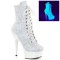 Delight-1020LG - Neon White Multi Glitter