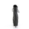 Delight-1021 - Black Faux Leather Matte