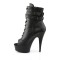 DELIGHT-1033 - Black Pu Black Matte