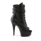 DELIGHT-1033 - Black Pu Black Matte